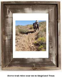 horse trail rides near me in Kingsland, Texas